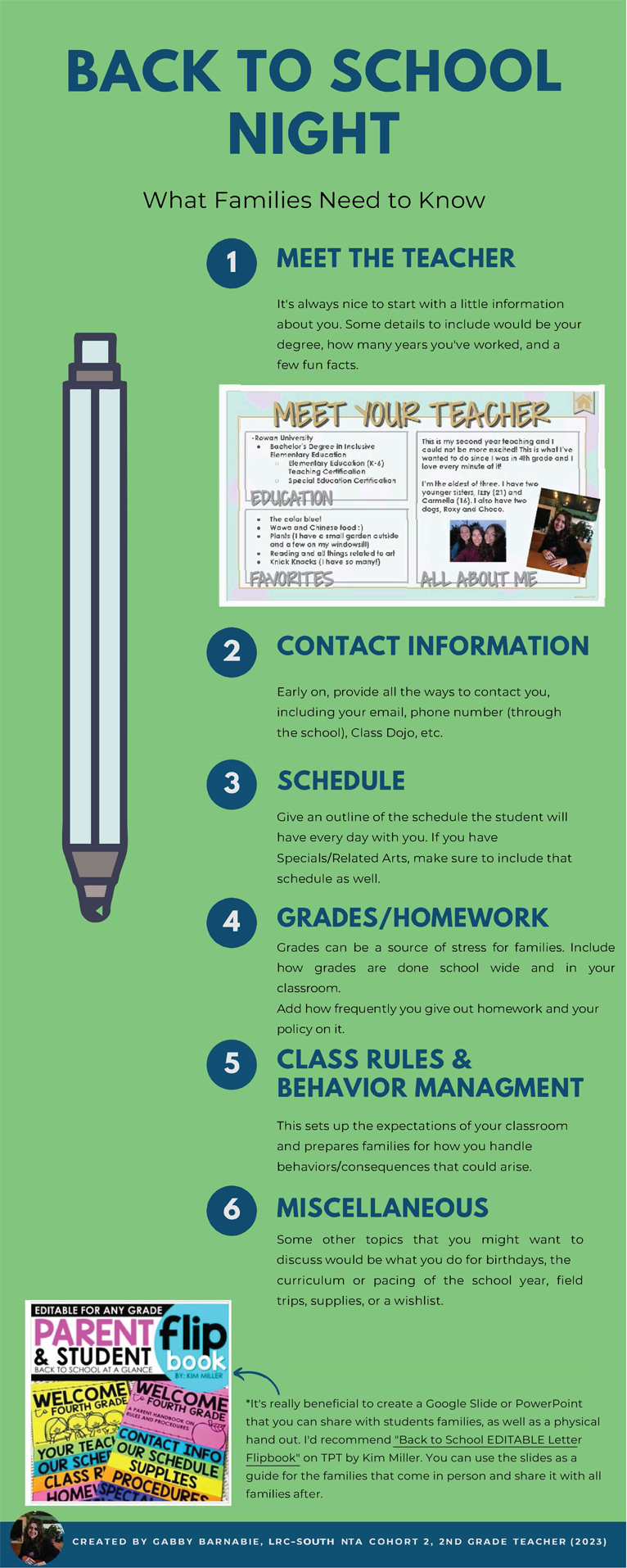 Back to School Night: What Families Need to Know Infographic