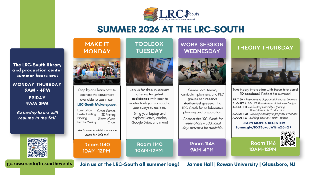 LRC-South 2026 Summer calendar