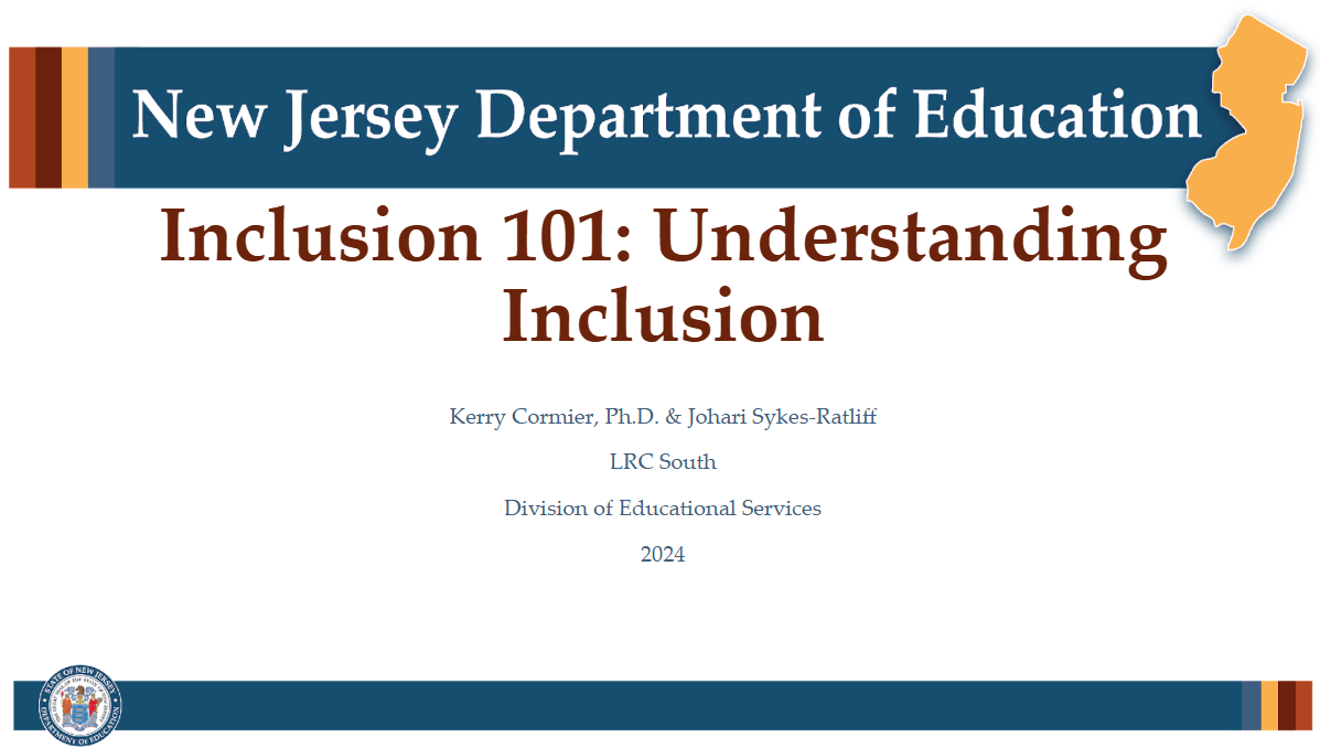 LRC slide "Inclusion 101"