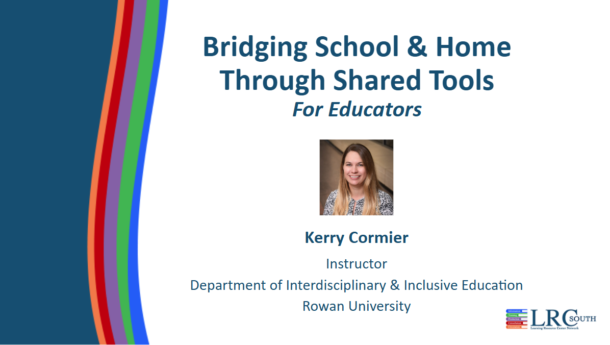 LRC slide Bridging School & Home through Shared tools