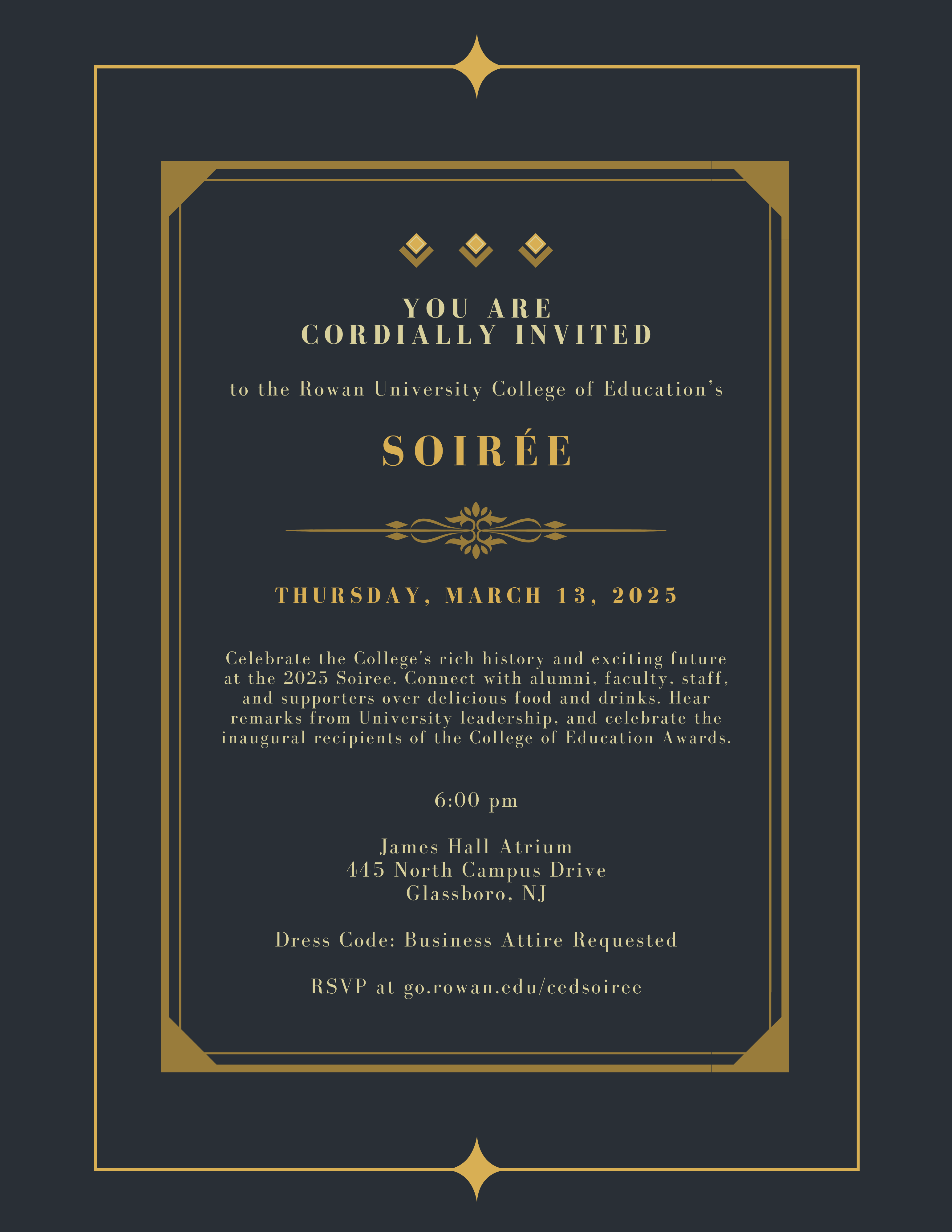 ced soiree invite