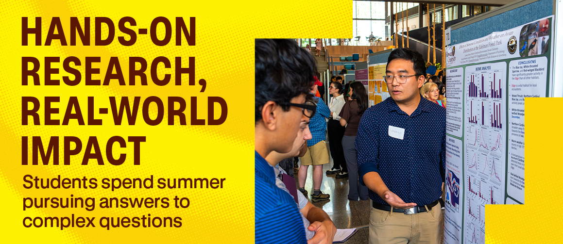 Hands-on research, real-world impact: Students spend summer pursuing answers to complex questions